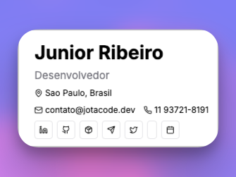 Junior Ribeiro | Desenvolvedor